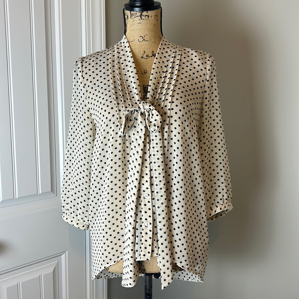 Anthropologie Pins & Needles Dot top
